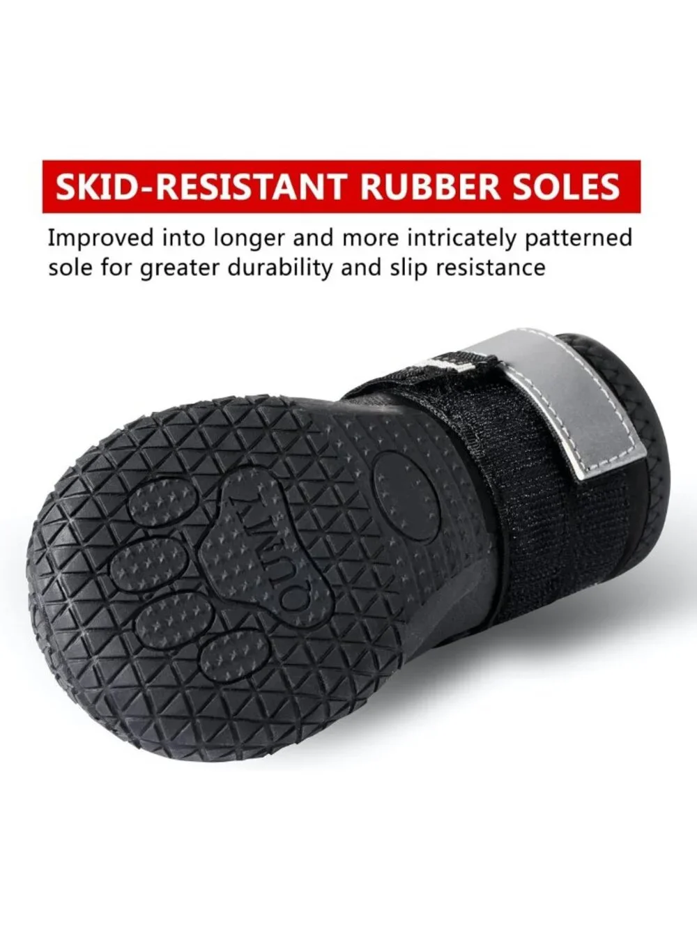 Waterproof Dog Boots for Large & Medium Dogs | Winter & Summer Paw Protectors